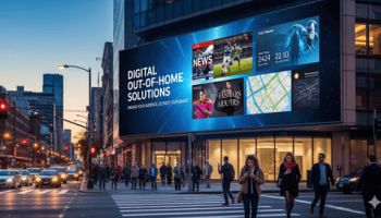 Digital out of home advertising